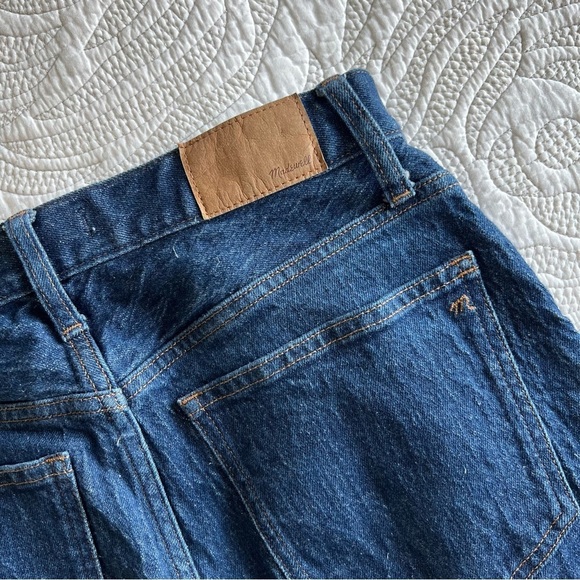 Madewell - The Perfect Vintage Straight Jean in Greenhaven Wash: Seamed Version - Picture 11 of 13